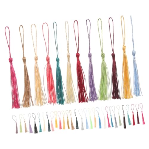 Hohopeti 240 Stück Mini Quasten aus Weichem Material Leichte DIY Anhänger für Lesezeichen Schmuck Schlüsselanhänger Bastelprojekte Kreative Fan Quasten in Zufälligen Farben Hohopeti 240 Stück Mini Quasten aus Weichem Material Leichte DIY Anhänger für Lesezeichen Schmuck Schlüsselanhänger Bastelprojekte Kreative Fan Quasten in Zufälligen Farben von Hohopeti