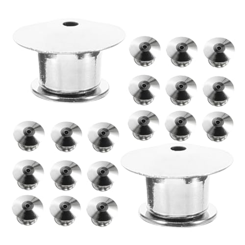 Hohopeti 25 Stück Teiliges Pin Back Lock Verschluss für Broschen Flach Rund Austauschbar Langlebiger Metallverschluss Geeignet für Anstecknadeln Abzeichen und Schmuckzubehör Hohopeti 25 Stück Teiliges Pin Back Lock Verschluss für Broschen Flach Rund Austauschbar Langlebiger Metallverschluss Geeignet für Anstecknadeln Abzeichen und Schmuckzubehör von Hohopeti