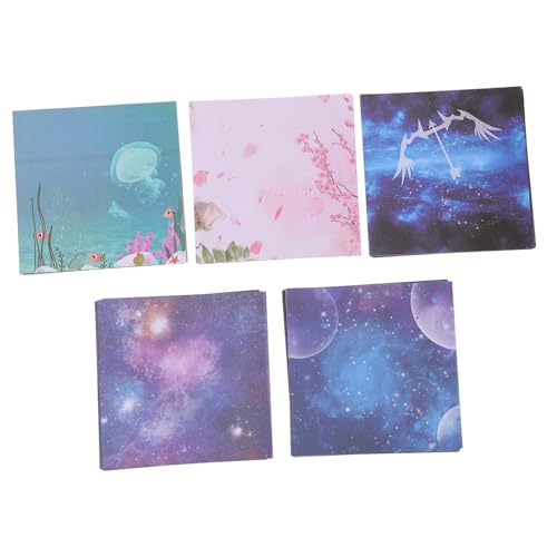 Hohopeti 250 Stück Doppelseitiges Origami Papier Quadratisch mit Sternen Planeten Sternbildern Blumenmotiven für DIY Basteln Leicht und Langlebig für Scrapbooking und Dekoration Hohopeti 250 Stück Doppelseitiges Origami Papier Quadratisch mit Sternen Planeten Sternbildern Blumenmotiven für DIY Basteln Leicht und Langlebig für Scrapbooking und Dekoration von Hohopeti