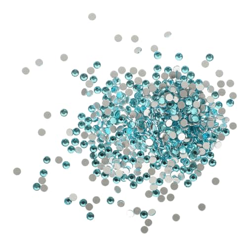 Hohopeti 2880Stücke Flatback Strasssteine für Nagelkunst Wasser Nagel Charms Maniküre Dekorationen Langlebig und Glänzend für DIY Kunsthandwerk und Maniküre Dekore von Hohopeti