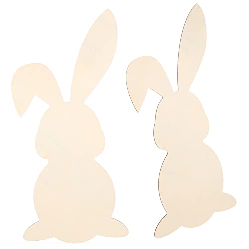 Hohopeti 2Stücke Holz Osterhase Dekoration Natürliche DIY Anhänger für Fröhliche Frühlingsdekoration für Zuhause und Klassenräume Kreativ und Langlebig Hohopeti 2Stücke Holz Osterhase Dekoration Natürliche DIY Anhänger für Fröhliche Frühlingsdekoration für Zuhause und Klassenräume Kreativ und Langlebig von Hohopeti