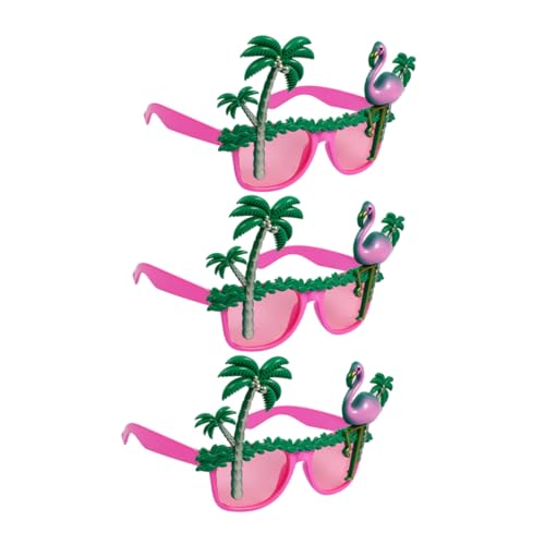 Hohopeti 3 Stück Hawaii Partybrillen Pool Mädchen Neuartige Sonnenbrillen Neuartige Brillen Ausgefallene Flamingo Sonnenbrillen Hohopeti 3 Stück Hawaii Partybrillen Pool Mädchen Neuartige Sonnenbrillen Neuartige Brillen Ausgefallene Flamingo Sonnenbrillen von Hohopeti