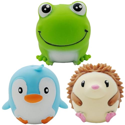 Hohopeti 3 Stück Teiliges Dehnbares Tier Squeeze Stress Angstlinderung Sensorisches Anti Stress zappelspielzeug für Erwachsene Lustiges Handspielzeug für Party mitgebsel Hohopeti 3 Stück Teiliges Dehnbares Tier Squeeze Stress Angstlinderung Sensorisches Anti Stress zappelspielzeug für Erwachsene Lustiges Handspielzeug für Party mitgebsel von Hohopeti