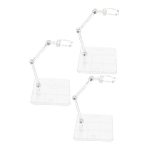 Hohopeti 3 Stück Teiliges Verstellbares Puppenständer Transparenter Display Halter für Modellfiguren Stabile Basis zur Individuellen Höhenanpassung für Sammler und Ausstellungen Hohopeti 3 Stück Teiliges Verstellbares Puppenständer Transparenter Display Halter für Modellfiguren Stabile Basis zur Individuellen Höhenanpassung für Sammler und Ausstellungen von Hohopeti