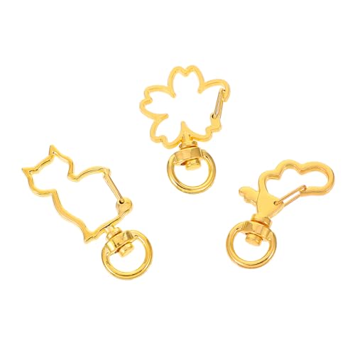 Hohopeti 30 Stück Goldene Drehbare Hummer Karabiner mit Schlüsselring Teiliges für DIY Bastelzubehör Langlebig und für Schlüsselanhänger und Schmuckherstellung Hohopeti 30 Stück Goldene Drehbare Hummer Karabiner mit Schlüsselring Teiliges für DIY Bastelzubehör Langlebig und für Schlüsselanhänger und Schmuckherstellung von Hohopeti