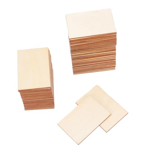 Hohopeti 30 Stück Teiliges Holz Dicke Rechteckige Holzplatten DIY Holzscheiben für Kreative Bastelarbeiten und Partydeko Langlebiges Naturholz für Wand Weihnachtsbaumschmuck Hohopeti 30 Stück Teiliges Holz Dicke Rechteckige Holzplatten DIY Holzscheiben für Kreative Bastelarbeiten und Partydeko Langlebiges Naturholz für Wand Weihnachtsbaumschmuck von Hohopeti