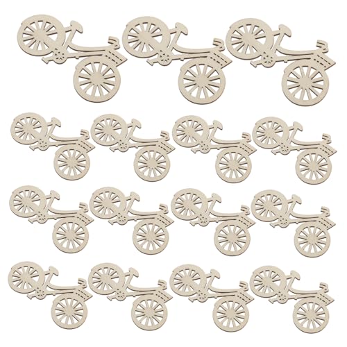 Hohopeti 30 Stück Teiliges Holz Fahrradverzierungen zum Basteln Natürliche Holzscheiben Leichte DIY Holz Fahrrad Form Anhänger für Hochzeit Geburtstag und Kreative Handwerksprojekte Hohopeti 30 Stück Teiliges Holz Fahrradverzierungen zum Basteln Natürliche Holzscheiben Leichte DIY Holz Fahrrad Form Anhänger für Hochzeit Geburtstag und Kreative Handwerksprojekte von Hohopeti