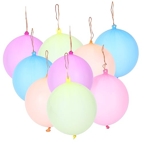 Hohopeti 30 Stück Teiliges Punch Ballons mit Gummiband Griffen Langlebige Latex Punching Ballons für Kindergeburtstag Partyspaß Einfach Aufzublasen Platzsparend für Party Zufällige Farbe Hohopeti 30 Stück Teiliges Punch Ballons mit Gummiband Griffen Langlebige Latex Punching Ballons für Kindergeburtstag Partyspaß Einfach Aufzublasen Platzsparend für Party Zufällige Farbe von Hohopeti