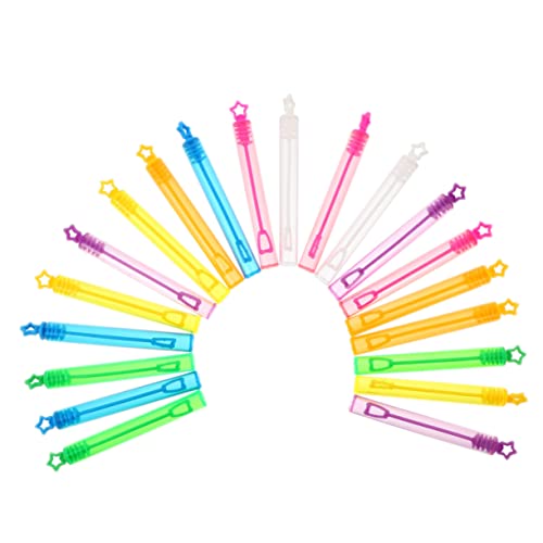 Hohopeti 30 Stücke Leere Seifenblasenflaschen Jungen Und Mädchen Partytasche Füllstoff Seifenblasenstäbe Hohopeti 30 Stücke Leere Seifenblasenflaschen Jungen Und Mädchen Partytasche Füllstoff Seifenblasenstäbe von Hohopeti