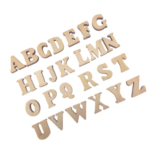 Hohopeti 300Stücke Holzbuchstaben Unvollendete Großbuchstaben für DIY Bastelprojekte Natürliche Holzbuchstaben für Wanddekoration Vintage Handgefertigte Hohopeti 300Stücke Holzbuchstaben Unvollendete Großbuchstaben für DIY Bastelprojekte Natürliche Holzbuchstaben für Wanddekoration Vintage Handgefertigte von Hohopeti