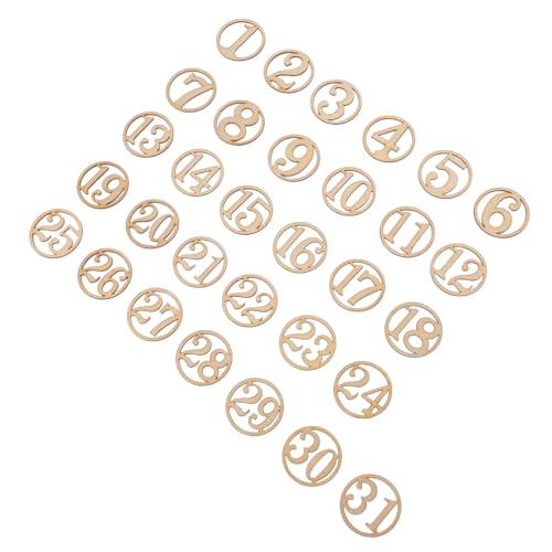 Hohopeti 31 Stück Teiliges Holz-zahlen zum Bemalen Natürliche Holz-chips DIY Bastelverzierung für Kreative Lernspielzeug und Wohnraumdekoration Vielseitig für Geburtstag Hochzeit Hohopeti 31 Stück Teiliges Holz-zahlen zum Bemalen Natürliche Holz-chips DIY Bastelverzierung für Kreative Lernspielzeug und Wohnraumdekoration Vielseitig für Geburtstag Hochzeit von Hohopeti