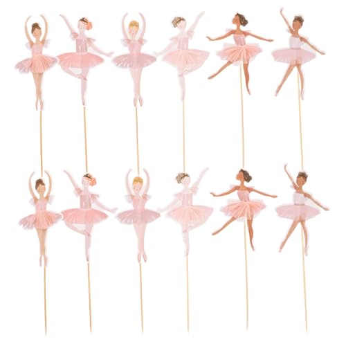 Hohopeti 36 Stück Teiliges Ballerina Cupcake Toppers Rosa Balletttänzer Mädchen Tortendeko für Hochzeit Babyparty Geburtstag Kreative Cake Decorations Einfach zu Platzieren und Vielseitig Hohopeti 36 Stück Teiliges Ballerina Cupcake Toppers Rosa Balletttänzer Mädchen Tortendeko für Hochzeit Babyparty Geburtstag Kreative Cake Decorations Einfach zu Platzieren und Vielseitig von Hohopeti