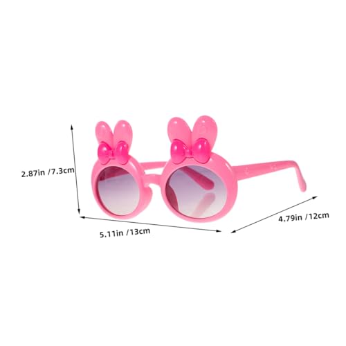 Hohopeti 4 Stück Sonnenbrillen in Süßer Hasenform Leichte Partybrillen für Mädchen Cartoon Sonnenbrille als Party Mitgebsel für Sommerfeste und Geburtstagsfeiern Hohopeti 4 Stück Sonnenbrillen in Süßer Hasenform Leichte Partybrillen für Mädchen Cartoon Sonnenbrille als Party Mitgebsel für Sommerfeste und Geburtstagsfeiern von Hohopeti