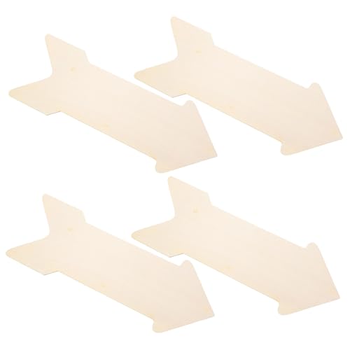 Hohopeti 4 Stück Teiliges Natürliche Holzpfeile Glatt Poliert zum Bemalen Basteln für DIY Graffiti Holzstück Zubehör Holzscheiben Robust und Vielseitig für Kreative Projekte Hohopeti 4 Stück Teiliges Natürliche Holzpfeile Glatt Poliert zum Bemalen Basteln für DIY Graffiti Holzstück Zubehör Holzscheiben Robust und Vielseitig für Kreative Projekte von Hohopeti