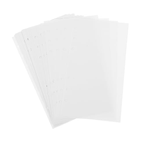 Hohopeti 40 Blatt Release Sheet Sticker Album Papier Doppelseitig Glattes Washi Tape Decal Halter Wiederverwendbar Tragbar für Planer Journal Notizbuch Sticker Sammlung von Hohopeti