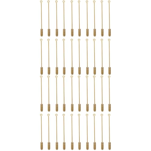 Hohopeti 2sets Elegante Kupfer Broschen Set Brust Für 20 Stücke * 2 von Hohopeti
