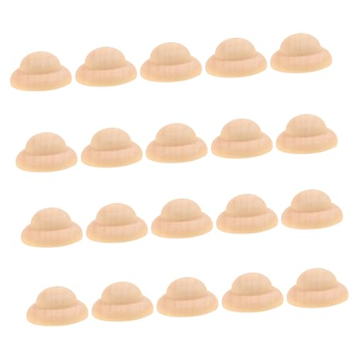 Hohopeti 40 Stück Teiliges DIY Holzpuppenhut Unvollendete Holzfiguren Hüte zum Bemalen Langlebige Holzkappen für Gestalten Kreative Holzdekoration für Puppen und Geschenkideen Hohopeti 40 Stück Teiliges DIY Holzpuppenhut Unvollendete Holzfiguren Hüte zum Bemalen Langlebige Holzkappen für Gestalten Kreative Holzdekoration für Puppen und Geschenkideen von Hohopeti