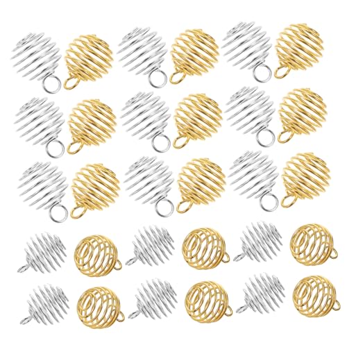 Hohopeti 40 Stück Teiliges Federball Anhänger aus Leichte Hohle Rundkugel mit Verbindungslringen Langlebige Schmuckanhänger für Halsketten und Armbänder Modisches Laternen Design Gold und Hohopeti 40 Stück Teiliges Federball Anhänger aus Leichte Hohle Rundkugel mit Verbindungslringen Langlebige Schmuckanhänger für Halsketten und Armbänder Modisches Laternen Design Gold und von Hohopeti