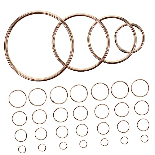 Hohopeti 40 Stück Teiliges Stabile O Ringe aus Rostfrei Hitzebeständig Multifunktionale Schnallen und Haken für DIY Schmuck Taschenriemen Schlüsselanhänger und Campingzubehör Hohopeti 40 Stück Teiliges Stabile O Ringe aus Rostfrei Hitzebeständig Multifunktionale Schnallen und Haken für DIY Schmuck Taschenriemen Schlüsselanhänger und Campingzubehör von Hohopeti