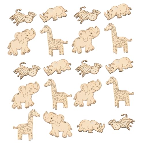 Hohopeti 40 Stück Teiliges Unvollendeter Holztiere zum Basteln Naturbelassene Blanke Holzscheiben in Tierformen Langlebig Beidseitig Bemalbar für DIY dekoration Fest Heimdeko Hohopeti 40 Stück Teiliges Unvollendeter Holztiere zum Basteln Naturbelassene Blanke Holzscheiben in Tierformen Langlebig Beidseitig Bemalbar für DIY dekoration Fest Heimdeko von Hohopeti