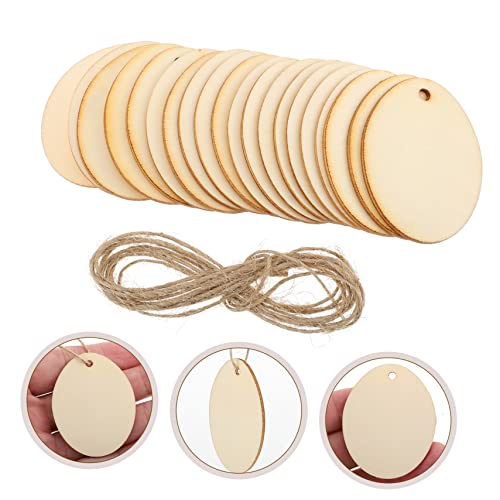 Hohopeti 40 Stück Unbemalte Holz Eierscheiben zum Bemalen DIY Ostereier Holzanhänger Dekoration Sicher Glattes Material für Kreative Osterdeko zum Aufhängen Hohopeti 40 Stück Unbemalte Holz Eierscheiben zum Bemalen DIY Ostereier Holzanhänger Dekoration Sicher Glattes Material für Kreative Osterdeko zum Aufhängen von Hohopeti
