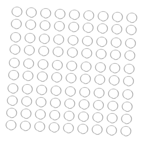 Hohopeti 400 Stück Edelstahl Sprungringe Offene Schmuckverbinder für Diy Halsketten Armbänder Ohrringe Schlüsselanhänger Reparatur Silberfarbene Schmuckzubehör Hohopeti 400 Stück Edelstahl Sprungringe Offene Schmuckverbinder für Diy Halsketten Armbänder Ohrringe Schlüsselanhänger Reparatur Silberfarbene Schmuckzubehör von Hohopeti