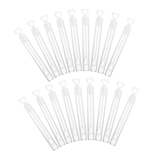 Hohopeti 48 Stück Teiliges Herzform Seifenblasenstäbe Weiß Leichte Ergonomische Bubble Wands für Hochzeit Partydeko und Kinderspaß Sichere und Tragbare Gästegeschenke ohne Flüssigkeit Hohopeti 48 Stück Teiliges Herzform Seifenblasenstäbe Weiß Leichte Ergonomische Bubble Wands für Hochzeit Partydeko und Kinderspaß Sichere und Tragbare Gästegeschenke ohne Flüssigkeit von Hohopeti