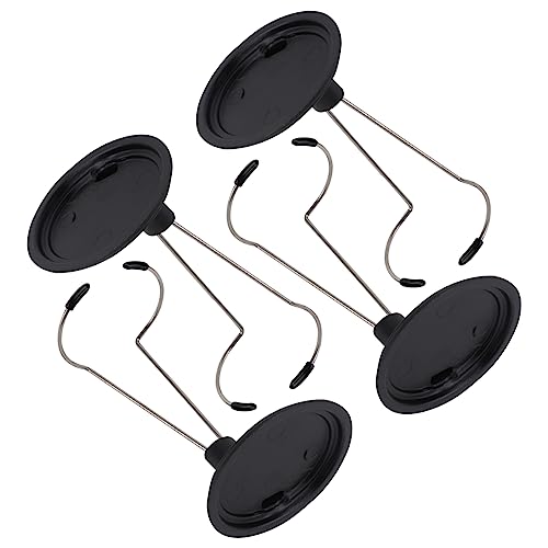 Hohopeti 4Stücke Kreativer Puppenständer Tragbarer Halter für Puppen Schwarz für Spielzeugdisplay und Platzsparende Aufbewahrung von Hohopeti