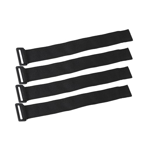 Hohopeti 4Stücke Multifunktionale Klettverschlüsse Nylon Wiederverwendbare Klettbänder für Organisation von Kabeln Zelten Angelausrüstung und Mehr von Hohopeti