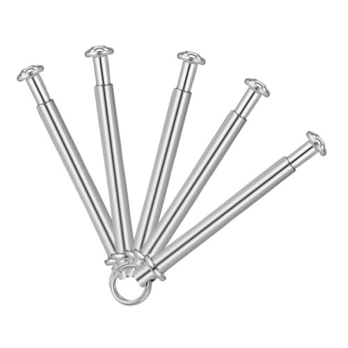 Hohopeti 5 Sätze Faltfächer Reparaturset Handventilator Nieten Muttern für Faltventilatoren Professionelles Zubehör zur Einfachen Selbstreparatur von Handfächern Hohopeti 5 Sätze Faltfächer Reparaturset Handventilator Nieten Muttern für Faltventilatoren Professionelles Zubehör zur Einfachen Selbstreparatur von Handfächern von Hohopeti