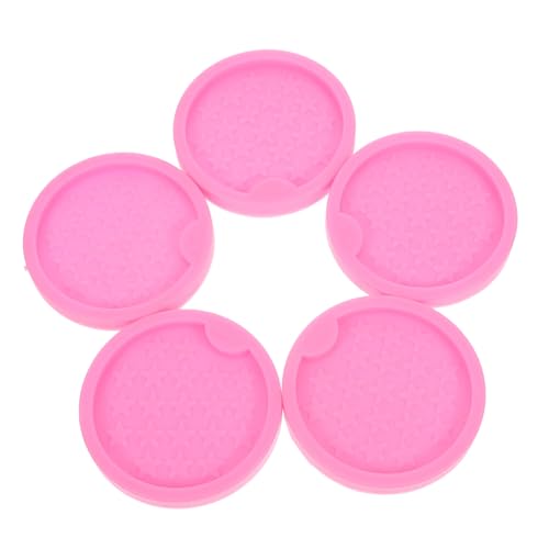 Hohopeti 5 Stück Silikon-untersetzerformen für Epoxidharz Wiederverwendbare Gießformen für DIY Resin-deko Vielseitig für Persönliche Bastelprojekte Langlebig und Formstabil für Zuhause und Hohopeti 5 Stück Silikon-untersetzerformen für Epoxidharz Wiederverwendbare Gießformen für DIY Resin-deko Vielseitig für Persönliche Bastelprojekte Langlebig und Formstabil für Zuhause und von Hohopeti