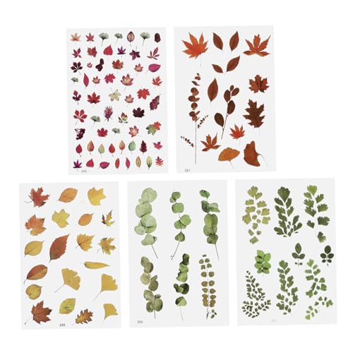 Hohopeti 5 Stück Teiliges Blumen Scrapbooking Aufkleber Bunte DIY Füllmaterialien für Epoxidharz Basteln Langlebige Selbstklebende Dekorationen für Schmuck Geschenkverpackungen Fotoalben Hohopeti 5 Stück Teiliges Blumen Scrapbooking Aufkleber Bunte DIY Füllmaterialien für Epoxidharz Basteln Langlebige Selbstklebende Dekorationen für Schmuck Geschenkverpackungen Fotoalben von Hohopeti