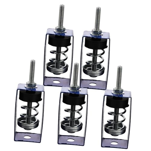 Hohopeti 5 Stück Teiliges Deckenbefestigtes Vibrationsdämpfer mit Hochfederstahlrahmen und Galvanisiertem Stahl für Effektive Schwingungsisolierung bei Hängenden Geräten Hohopeti 5 Stück Teiliges Deckenbefestigtes Vibrationsdämpfer mit Hochfederstahlrahmen und Galvanisiertem Stahl für Effektive Schwingungsisolierung bei Hängenden Geräten von Hohopeti