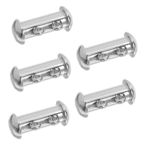 Hohopeti 5 Stück Teiliges Edelstahl Doppelreihe Schmuckverbinder für Halsketten und Armbänder Sicherer Doppelter Verschluss Vielseitig für Diy-projekte und Mehrlagige Designs für Kreativen Hohopeti 5 Stück Teiliges Edelstahl Doppelreihe Schmuckverbinder für Halsketten und Armbänder Sicherer Doppelter Verschluss Vielseitig für Diy-projekte und Mehrlagige Designs für Kreativen von Hohopeti