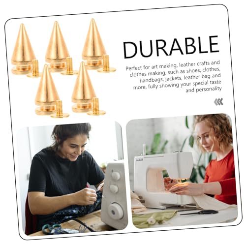 Hohopeti 5 Stück Teiliges Metall Punk Nieten Schraubnieten DIY Bastelzubehör für Kleidung Taschen Gürtel Hüte Langlebige Mehrfarbige Leichte Ziernieten für Individuelle Modegestaltung Hohopeti 5 Stück Teiliges Metall Punk Nieten Schraubnieten DIY Bastelzubehör für Kleidung Taschen Gürtel Hüte Langlebige Mehrfarbige Leichte Ziernieten für Individuelle Modegestaltung von Hohopeti