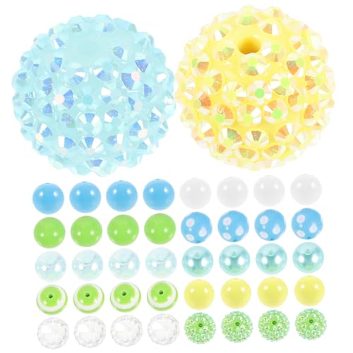 Hohopeti 50 Stück Acrylperlen für Stifte Glänzende DIY Bastelperlen mit Geeignet für Armbandherstellung Bastelzubehör Fantasie und Handfertigkeit Hohopeti 50 Stück Acrylperlen für Stifte Glänzende DIY Bastelperlen mit Geeignet für Armbandherstellung Bastelzubehör Fantasie und Handfertigkeit von Hohopeti