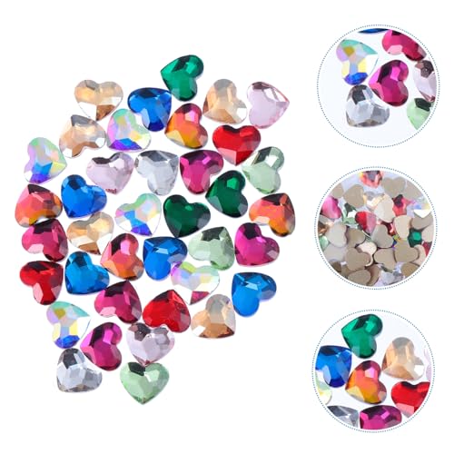 Hohopeti 50 Stück Herzförmige Nail Flatback Strasssteine Mix Farben DIY Nagelkunst Charms für Maniküre Pediküre Nageldekorationen Glamouröse Nagelstecker Zubehör Hohopeti 50 Stück Herzförmige Nail Flatback Strasssteine Mix Farben DIY Nagelkunst Charms für Maniküre Pediküre Nageldekorationen Glamouröse Nagelstecker Zubehör von Hohopeti