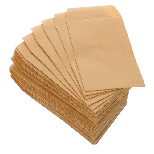 Hohopeti 50 Stück Kraftpapier Umschläge Selbstklebend für Saatgut Verpackung Kleine Aufbewahrungsbeutel mit Beschreibbarer Oberfläche zur Lagerung und Organisation Kleiner Gegenstände Hohopeti 50 Stück Kraftpapier Umschläge Selbstklebend für Saatgut Verpackung Kleine Aufbewahrungsbeutel mit Beschreibbarer Oberfläche zur Lagerung und Organisation Kleiner Gegenstände von Hohopeti