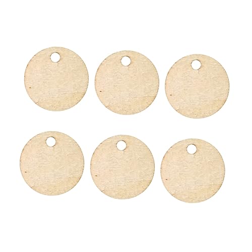 Hohopeti 50 Stück Runde Holzscheiben mit Loch Glatte Holzstücke zum Basteln Scrapbooking DIY Dekoration Umweltfreundliche Holzanhänger für Heimdeko und Kunstprojekte Hohopeti 50 Stück Runde Holzscheiben mit Loch Glatte Holzstücke zum Basteln Scrapbooking DIY Dekoration Umweltfreundliche Holzanhänger für Heimdeko und Kunstprojekte von Hohopeti