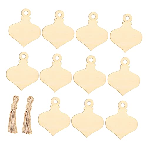 Hohopeti 50 Stück Teiliges Holzherzen mit Bohrloch Naturbelassene Holzscheiben Anhänger für DIY Bastelprojekte Hängende Herzdekorationen für Hochzeit Weihnachten Geschenkverzierung von Hohopeti