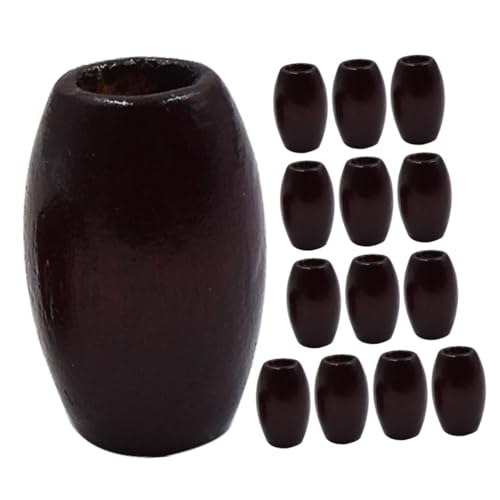 Hohopeti 50 Stück Teiliges Ovale Holzperlen Naturfarbene Spacer Beads mit Großem für DIY Schmuckherstellung Armband Anhänger Basteln Handliche Langlebige Holzperlen Hohopeti 50 Stück Teiliges Ovale Holzperlen Naturfarbene Spacer Beads mit Großem für DIY Schmuckherstellung Armband Anhänger Basteln Handliche Langlebige Holzperlen von Hohopeti
