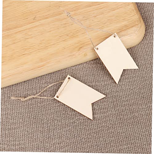 Hohopeti 50 Stück Teiliges Quadratische Holzanhänger mit Flaggenform Naturhanfseil Langlebige DIY Hängeetiketten für Tür Wand und Partydekoration Wiederverwendbare Holzanhänger für Kreative Hohopeti 50 Stück Teiliges Quadratische Holzanhänger mit Flaggenform Naturhanfseil Langlebige DIY Hängeetiketten für Tür Wand und Partydekoration Wiederverwendbare Holzanhänger für Kreative von Hohopeti