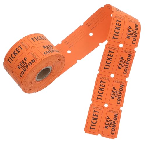 Hohopeti 500 Stück Doppelte Rolle Tombola Tickets Nummeriert Orange Ø Für Veranstaltungen Partys Spendenaktionen Einfache Lesbarkeit Einsetzbar Mit Platz Für Kontaktinformationen Hohopeti 500 Stück Doppelte Rolle Tombola Tickets Nummeriert Orange Ø Für Veranstaltungen Partys Spendenaktionen Einfache Lesbarkeit Einsetzbar Mit Platz Für Kontaktinformationen von Hohopeti