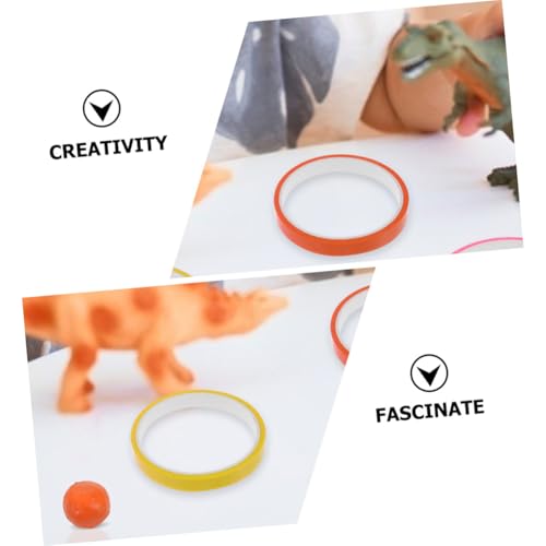 Hohopeti 6 Rollen Farbiges Klebeband mit Klebrigen Bällen Seidiges Sicheres Dekompressionstape für Büro Zuhause Reisen Praktisches Originelles Farben Hohopeti 6 Rollen Farbiges Klebeband mit Klebrigen Bällen Seidiges Sicheres Dekompressionstape für Büro Zuhause Reisen Praktisches Originelles Farben von Hohopeti