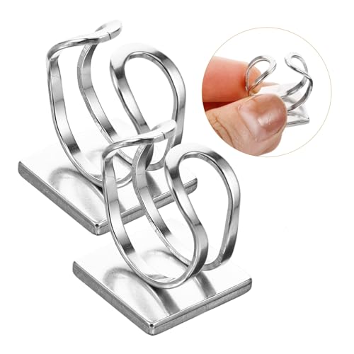 Hohopeti 6 Stück Einstellbare Edelstahl Ringrohlinge Ringbasis Schmuckherstellung Finger Ringhalter DIY Zubehör für Individuelle Verzierungen und Größenanpassung von Hohopeti