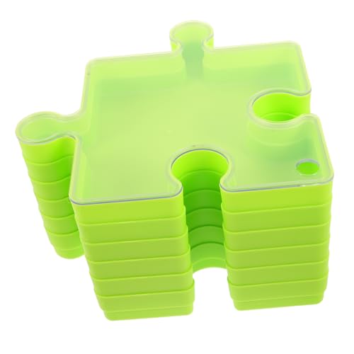 Hohopeti 6 Stück Puzzle Sortierboxen mit Deckel Große Kapazität Robustes Kunststoff Tablett zur Aufbewahrung und Sortierung von Puzzleteilen Staubdicht Tragbar für Zuhause Schule und Reisen Hohopeti 6 Stück Puzzle Sortierboxen mit Deckel Große Kapazität Robustes Kunststoff Tablett zur Aufbewahrung und Sortierung von Puzzleteilen Staubdicht Tragbar für Zuhause Schule und Reisen von Hohopeti