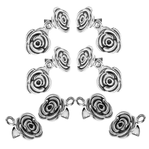 Hohopeti 6 Stück Retro Sweater Clips aus Stabilem Material Stilvolle Blumen-designs Vielseitige Cardigan Shawl Clasps für Damen Langlebige Vintage Jackenclips mit Dekorativem Rosenmotiv Hohopeti 6 Stück Retro Sweater Clips aus Stabilem Material Stilvolle Blumen-designs Vielseitige Cardigan Shawl Clasps für Damen Langlebige Vintage Jackenclips mit Dekorativem Rosenmotiv von Hohopeti