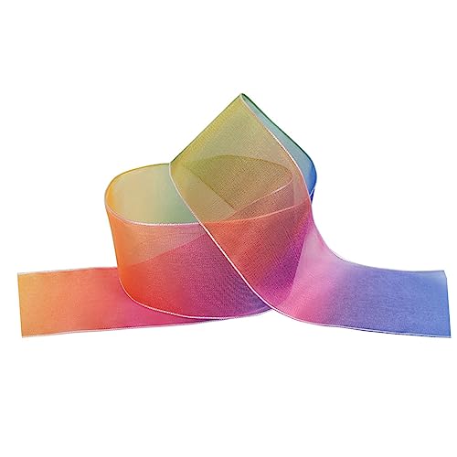 Hohopeti 6 Stück Teiliges Chiffonband Farbverlauf Regenbogenmuster Weiches DIY Geschenkband für Haaraccessoires Festdekorationen und Kleidung Farbintensiv Langlebig Hohopeti 6 Stück Teiliges Chiffonband Farbverlauf Regenbogenmuster Weiches DIY Geschenkband für Haaraccessoires Festdekorationen und Kleidung Farbintensiv Langlebig von Hohopeti