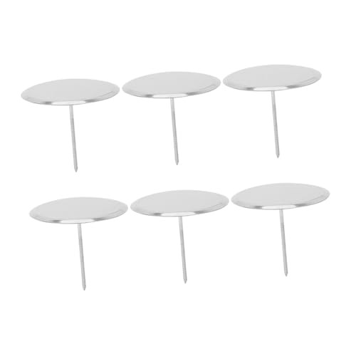 Hohopeti 6 Stück Teiliges Edelstahl Flower Nails Glatte Oberfläche Vielseitig für Kuchen Tortendekoration Einfach zu Reinigen für Zuhause Bäckerei Restaurant für DIY Blüten und Hohopeti 6 Stück Teiliges Edelstahl Flower Nails Glatte Oberfläche Vielseitig für Kuchen Tortendekoration Einfach zu Reinigen für Zuhause Bäckerei Restaurant für DIY Blüten und von Hohopeti