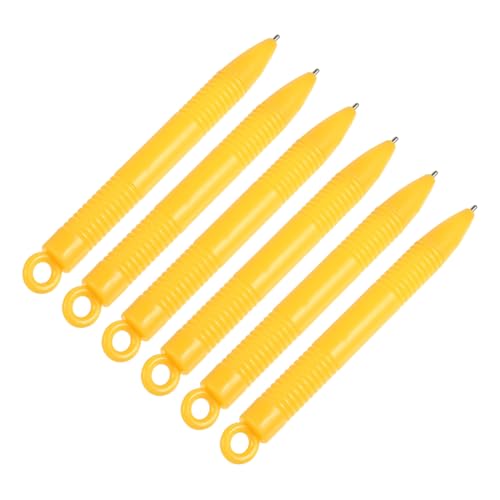 Hohopeti 6 Stück Teiliges Magnetischer Zeichenbrett Stifte in Gelb Ergonomische Schreib und Malstifte für Magnetische Maltafeln Schadstofffreie Materialien Praktische Anwendung Hohopeti 6 Stück Teiliges Magnetischer Zeichenbrett Stifte in Gelb Ergonomische Schreib und Malstifte für Magnetische Maltafeln Schadstofffreie Materialien Praktische Anwendung von Hohopeti